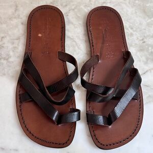 Leather Sandals Made in Italy